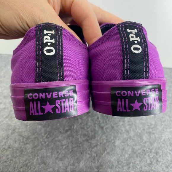 Converse OPI Low Top Purple Classic Sneakers Runners Women’s Size 7 Men’s 5 - Picture 9 of 15